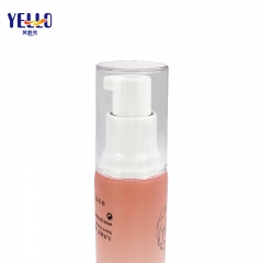 Pink Airless Cosmetic Soft Tubes 30ml 50ml For Foundation Or Cream