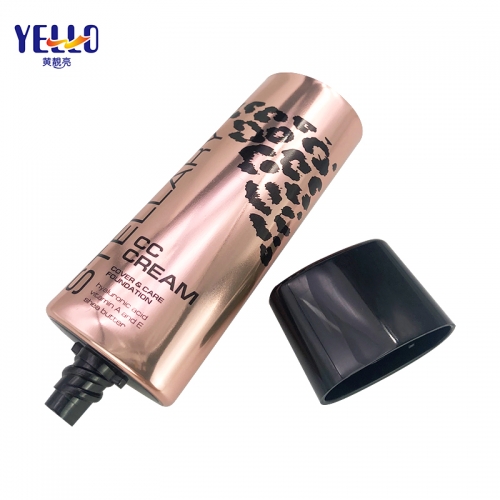 25ml Flat Cosmetic Tube Packaging Refillable Squeeze Tubes For BB Cream