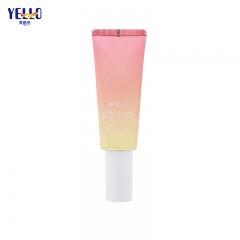 Fancy Laminated Pink 50ml Airless Pump Cosmetic Tube For Sunscreen