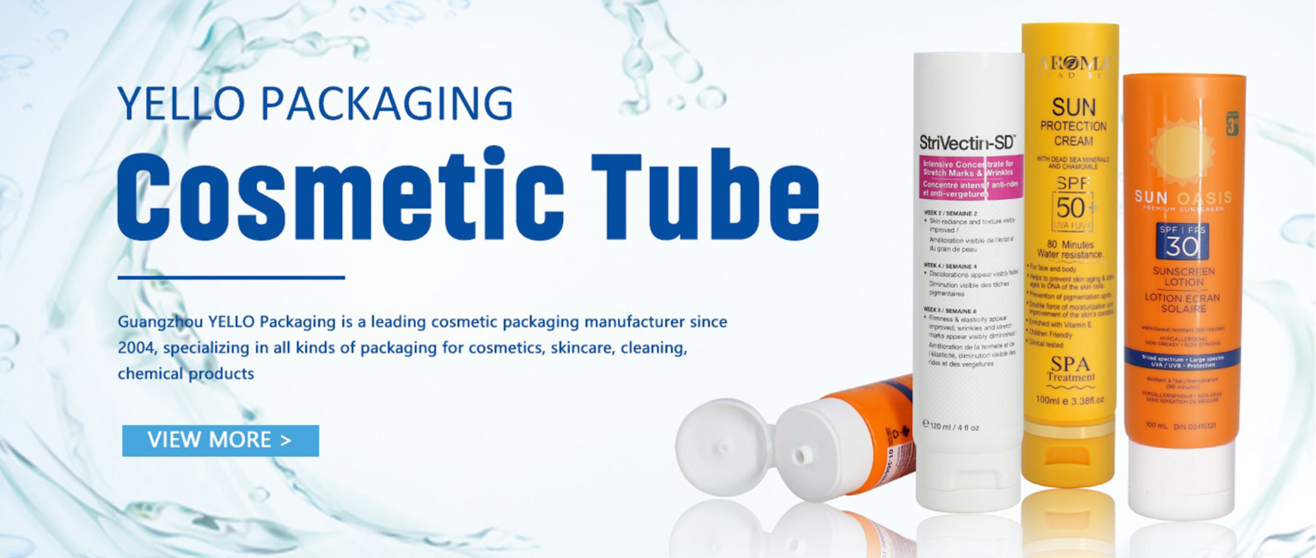 Types And Characteristics Of Cosmetic Squeeze Tubes
