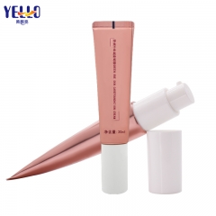 Empty Custom 30ml ABL Airless Pump Tube For Cosmetic Packaging