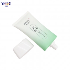 45g Flat Empty Plastic Lotion Tubes, Cosmetic Squeeze Tube Refillable