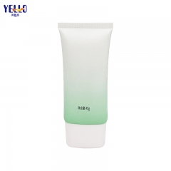 45g Flat Empty Plastic Lotion Tubes, Cosmetic Squeeze Tube Refillable