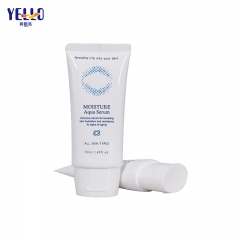 Empty Refillable Squeeze Tube For Lotion, Hand Cream Tube With Flip Cap