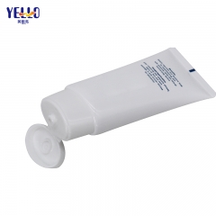 Empty Refillable Squeeze Tube For Lotion, Hand Cream Tube With Flip Cap
