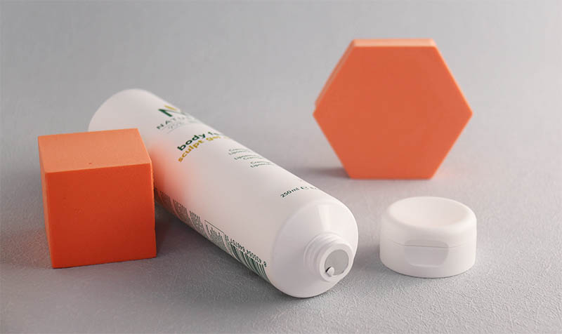 Biodegradable Sugarcane Soft Cosmetic Tubes Packaging