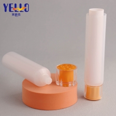 Customize Dual Chamber Tube Transparent Cosmetic Plastic Cream Tubes