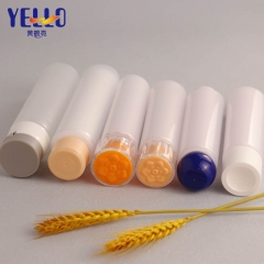 Customize Dual Chamber Tube Transparent Cosmetic Plastic Cream Tubes