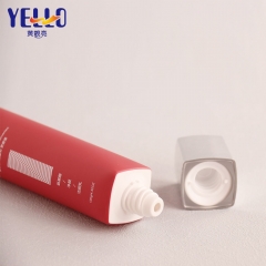 50g 100g Square Refillable Empty Cosmetic Squeeze Tubes For Lotion