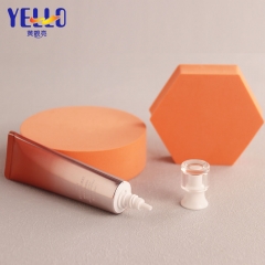 Fancy 30ml Nozzle Cosmetic Squeeze Tube Packaging For Isolation Cream