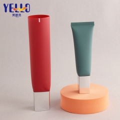 50g 100g Square Refillable Empty Cosmetic Squeeze Tubes For Lotion