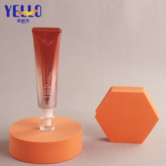 Fancy 30ml Nozzle Cosmetic Squeeze Tube Packaging For Isolation Cream