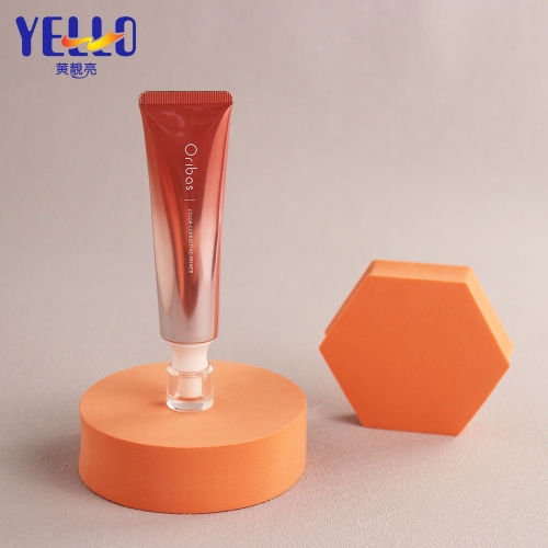 Fancy 30ml Nozzle Cosmetic Squeeze Tube Packaging For Isolation Cream