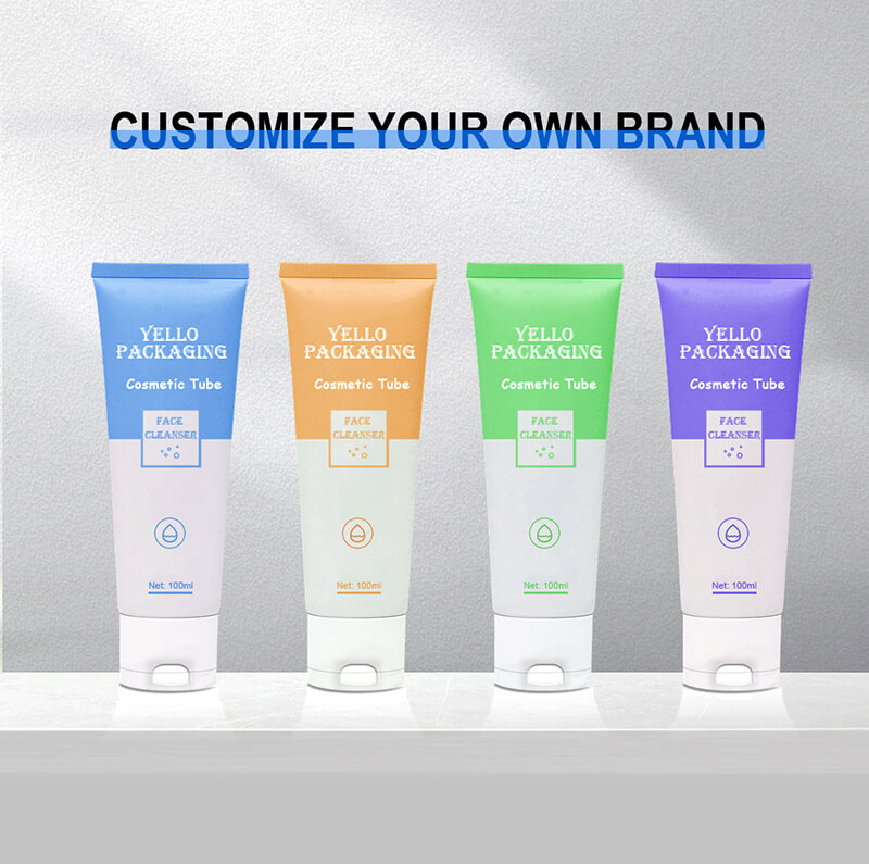 Fancy Refillable Empty Hand Lotion Cream Tubes Packaging
