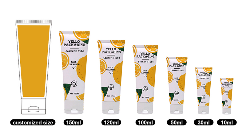 Fancy Refillable Empty Hand Lotion Cream Tubes