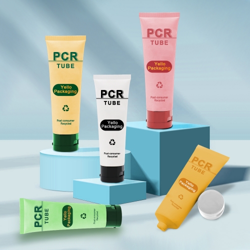 PCR Plastic Eco Friendly Cosmetic Hand Cream Squeeze Tubes Wholesale