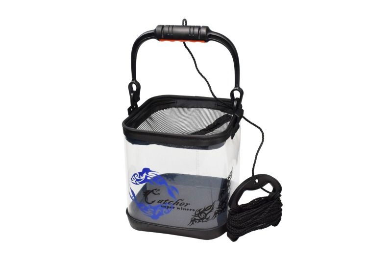 Foldable Multifunctional Fish Bait Bucket