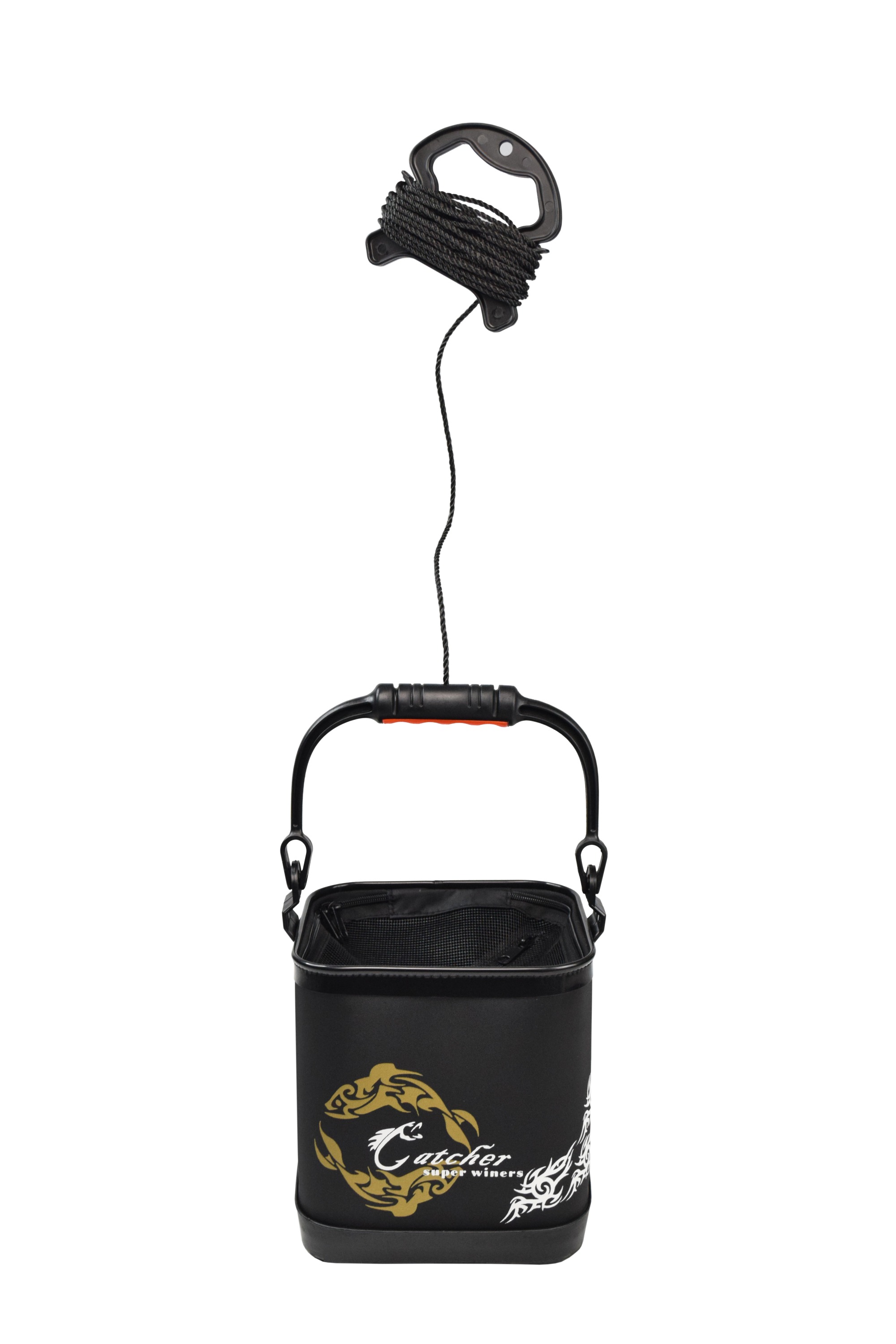 Foldable Multifunctional Fish Bait Bucket