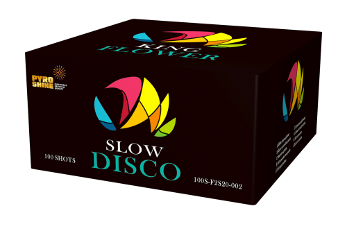 100S-F2S20-002 Square shape 100 shots Cake Slow Disco F2