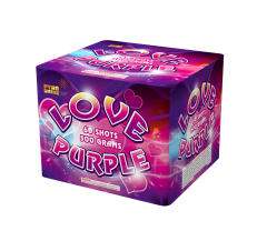 P-530 Sqaure shape 30 shots Cake Love Purple