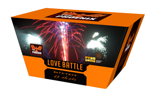 BAF3-FS49 Fan shape 49 shots Cake Love Battle F3