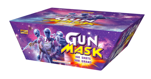 P-516 Mixed shape 160 shots Cake Gun Mask