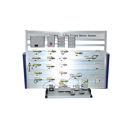 Training Bench Of Industrial Sensors And Actuators Educational Equipment Mechatronics Trainer