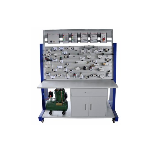 Electro Pneumatic Training Workbench Educational Equipment Mechatronics Training Equipment