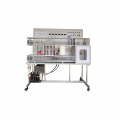 Simulador experimental del aire acondicionado, de la temperatura y de la humectación onstant del refrigerador del equipo didáctico de la humectación
