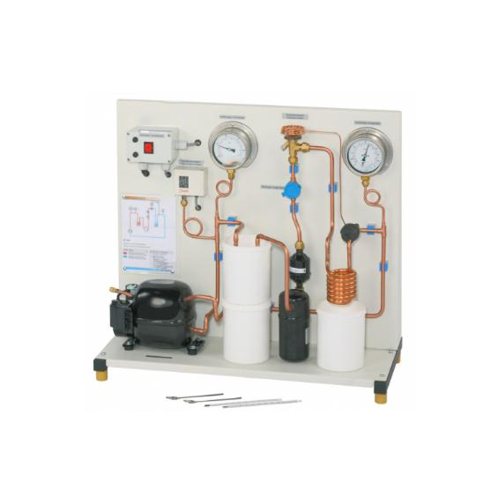 Simple Compression Refrigeration Circuit Air conditioning Training Equipment Laboratory Equipment