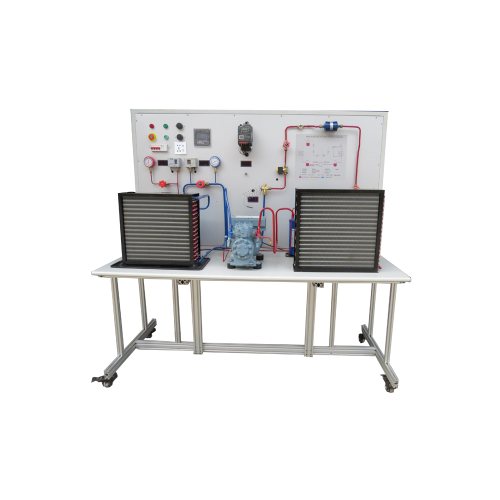 Trainer For The Study Of The Semi - Hermetic Compressor Refrigeration and Air Conditioner Training Teaching Equipment