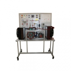 Trainer For The Study Of The Open Type Compressor Refrigerator Trainer Educational Equipment