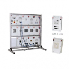 Didactic Bench de Video Surveillance e Recorder Teaching Education Equipment For School Lab Electrical Lab Equipment