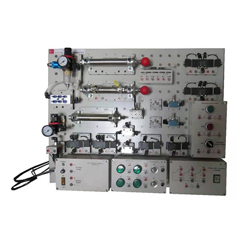 Electro Pneumatic Trainer Panel Type Educational Equipment Mechatronics Trainer