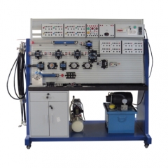 電気、空気圧、油圧アクチュエータを備えた教育用モジュール教育機器職業訓練油圧訓練機器