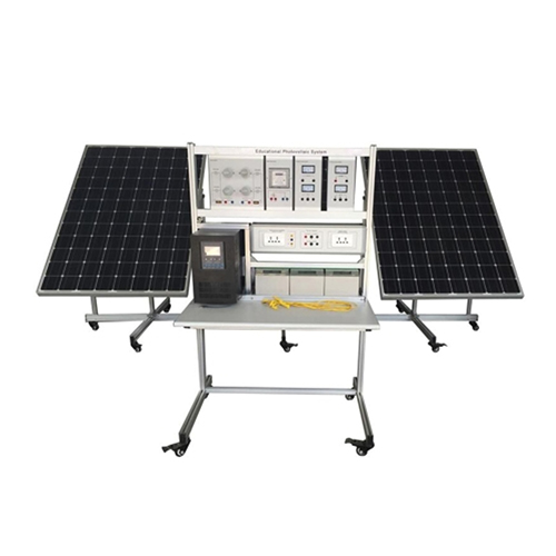 Equipo didáctico del sistema solar conectado a la red de 1KW equipo educativo que enseña equipo de entrenamiento renovable