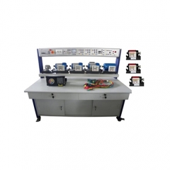 AC Machine And DC Machine Trainer Vocational Educational Equipment For School Lab Electrical et Electronics Lab Equipment