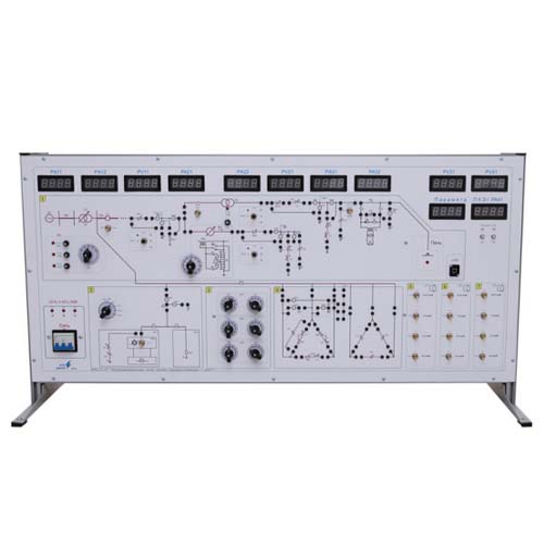 Stand For Laboratory Work On The Course "Distribution Networks Of Power Supply Systems With MPMS (Microprocessor-Based Measurement System)" Electrical Training Equipment Educational Equipment