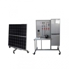 Equipo de refrigerador solar con panel Equipo de entrenamiento renovable Equipo educativo