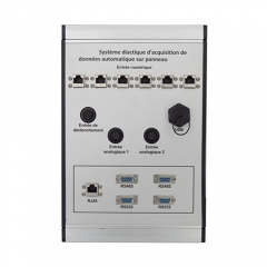 On-Panel Automatic Data Acquisition System Electrical Training Equipment Educational Equipment