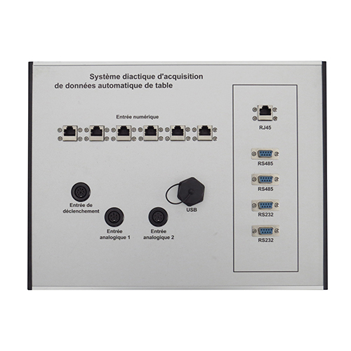 Sistema automático de aquisição de dados de mesa Equipamento de laboratório elétrico Equipamento de treinamento técnico