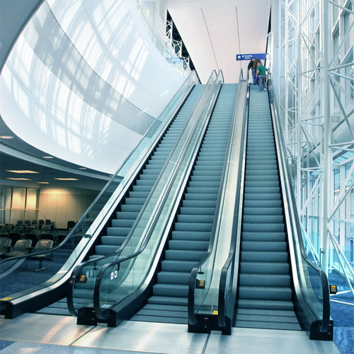 Escalator or other vertical transportation equipment