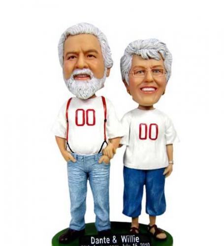 Custom couple bobbleheads Chubby