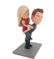 Bobbleheads Custom Boy Carrying Girl