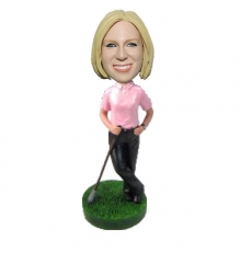 Bobblehead Golf Girl