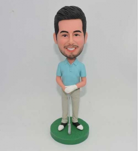 Personalized Bobblehead Golfer