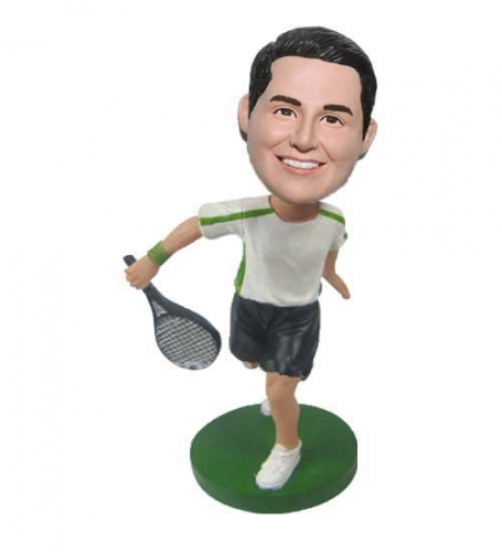 Personalized Tennis Bobblehead