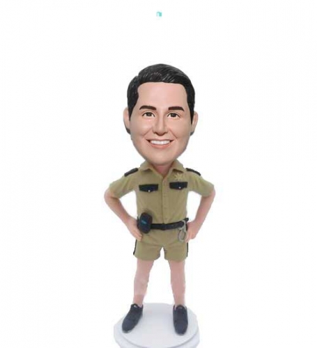 Personalized Police Bobblehead
