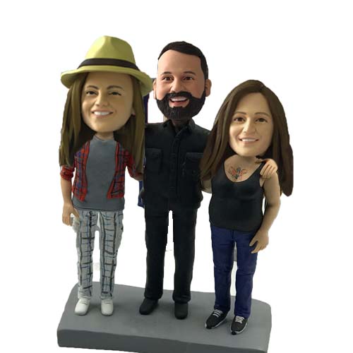 Personalized bobblehead Gift for Family Group Friends