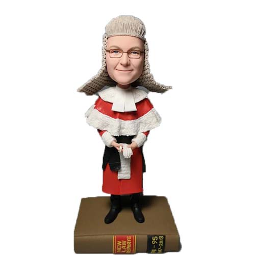 Personalized Bobblehead Make for Lawyer